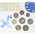 Allemagne, Coffret 1c. à 2€, 2003, Karlsruhe, UNC, FDC, Bimétallique