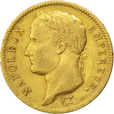 Francia, Napoléon I, 40 Francs, 1811, Paris, BB, Oro, KM:696.1, Gadoury:1084