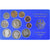 Moeda, Alemanha, 1 pfennig to 5 mark, 1993, Stuttgart, BE, MS(65-70), N/D
