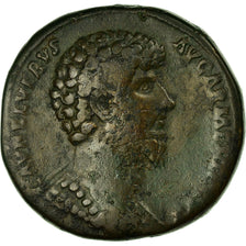 Coin, Lucius Verus, Sestertius, Roma, VF(30-35), Bronze