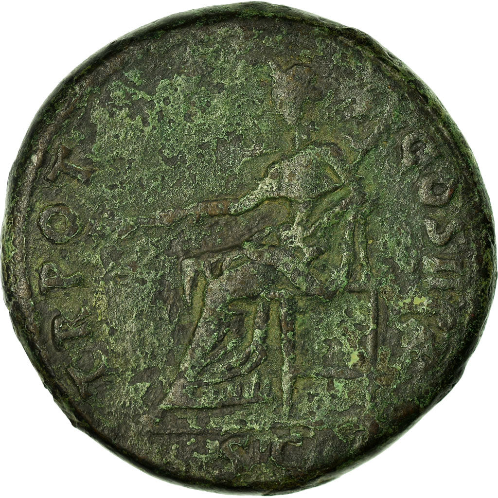Coin, Trajan, Sestertius, Roma, VF(30-35), Bronze, RIC:393
