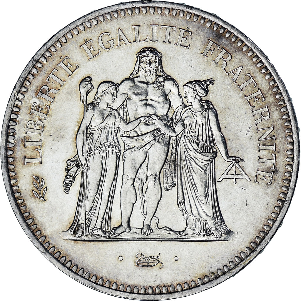 Monnaie, France, Hercule, 50 Francs, 1977, Paris, SUP+, Argent, Gadoury:882