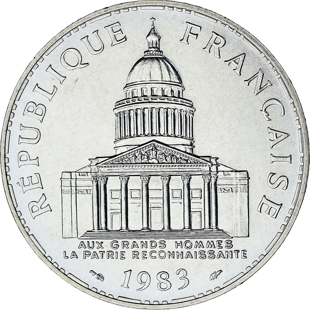 Monnaie, France, Panthéon, 100 Francs, 1983, Monnaie de Paris, série FDC, FDC