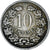 Moneta, Luksemburg, Adolphe, 10 Centimes, 1901, Brussels, VF(30-35)