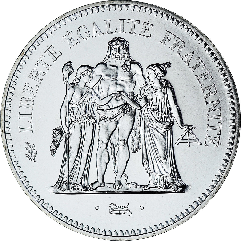 Monnaie, France, Hercule, 50 Francs, 1976, Monnaie de Paris, série FDC, FDC