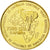 Münze, Kamerun, 7500 CFA-5 Africa, 2006, UNZ, Brass Gilt, KM:31a