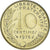 Moneta, Francja, Marianne, 10 Centimes, 1975, Monnaie de Paris, série FDC