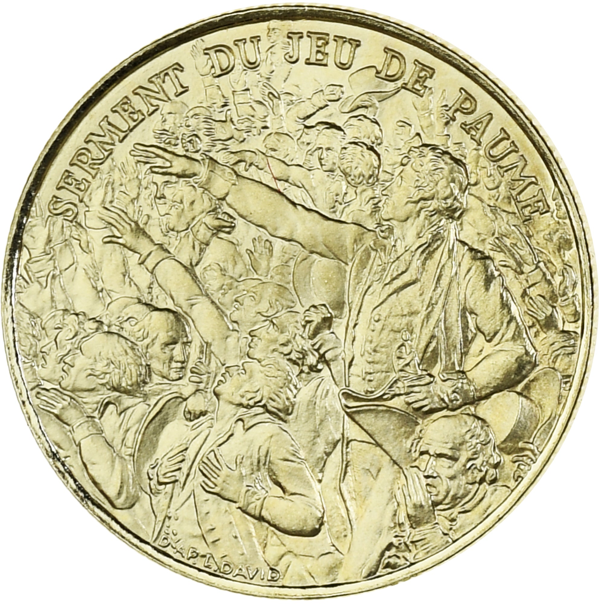 Frankrijk, Medaille, Révolution Française, Serment du Jeu de Paume, 1989