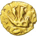 Morini, 1/4 Stater, AU(55-58), Gold, Delestré #249, 1.50