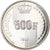 Moeda, Bélgica, Baudouin I, 500 Francs, 500 Frank, 1991, Brussels, BE