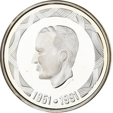 Coin, Belgium, Baudouin I, 500 Francs, 500 Frank, 1991, Brussels, BE, MS(65-70)