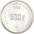 Moeda, Bélgica, Baudouin I, 500 Francs, 500 Frank, 1991, Brussels, BE