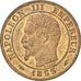 Moneta, Francia, Napoleon III, Napoléon III, Centime, 1853, Paris, SPL, Bronzo