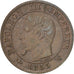 Coin, France, Napoleon III, Napoléon III, Centime, 1853, Lille, AU(55-58)
