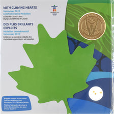 Canada, Commemorative Medallion, Vancouver Winter Olympics, 2010, MS(65-70)