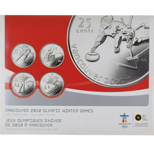 Coin, Canada, Vancouver Olympics, 1 c. to 2$, 2007, Royal Canadian Mint, UNC