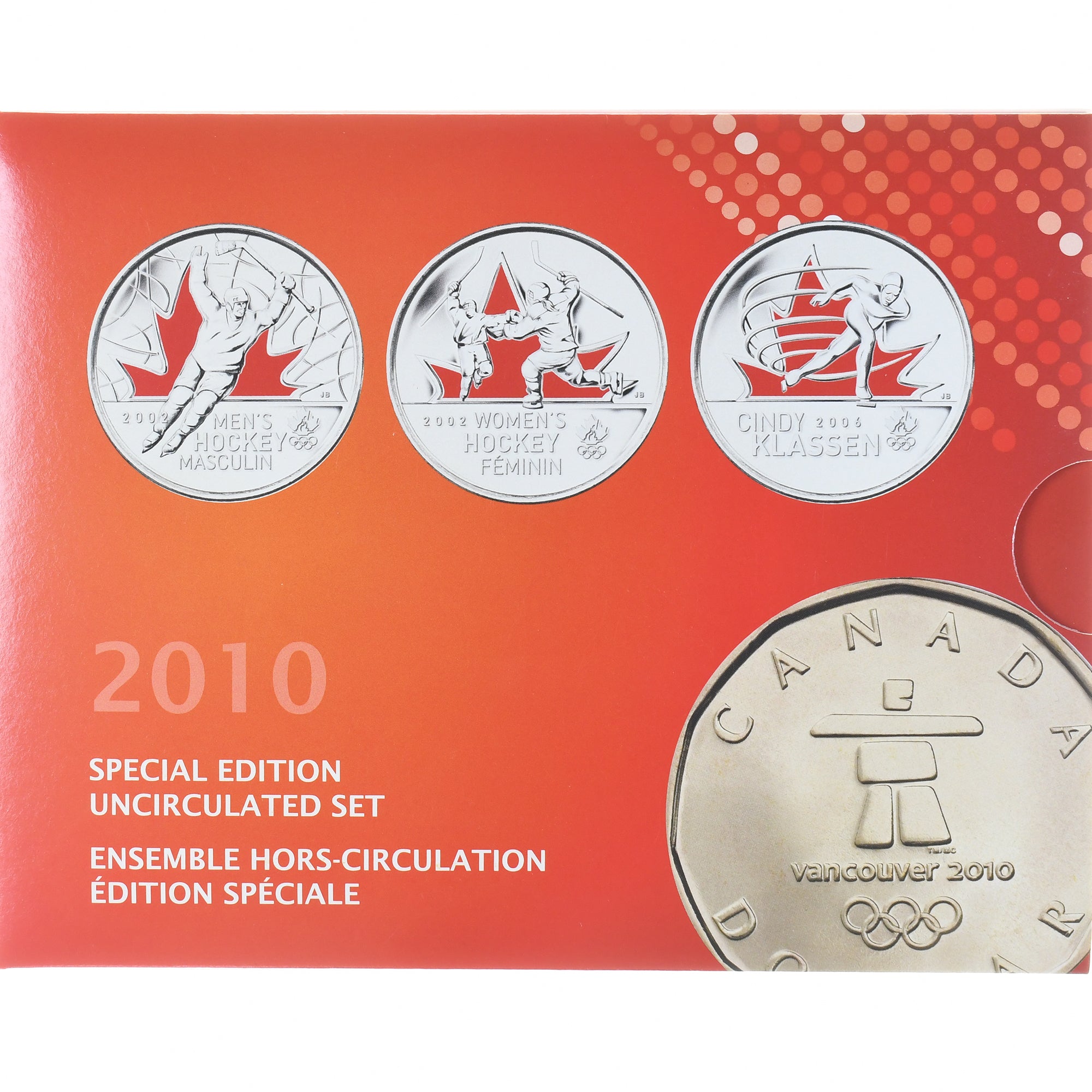 Coin, Canada, Vancouver Olympics, 1 c. to 2$, 2010, Royal Canadian Mint, UNC