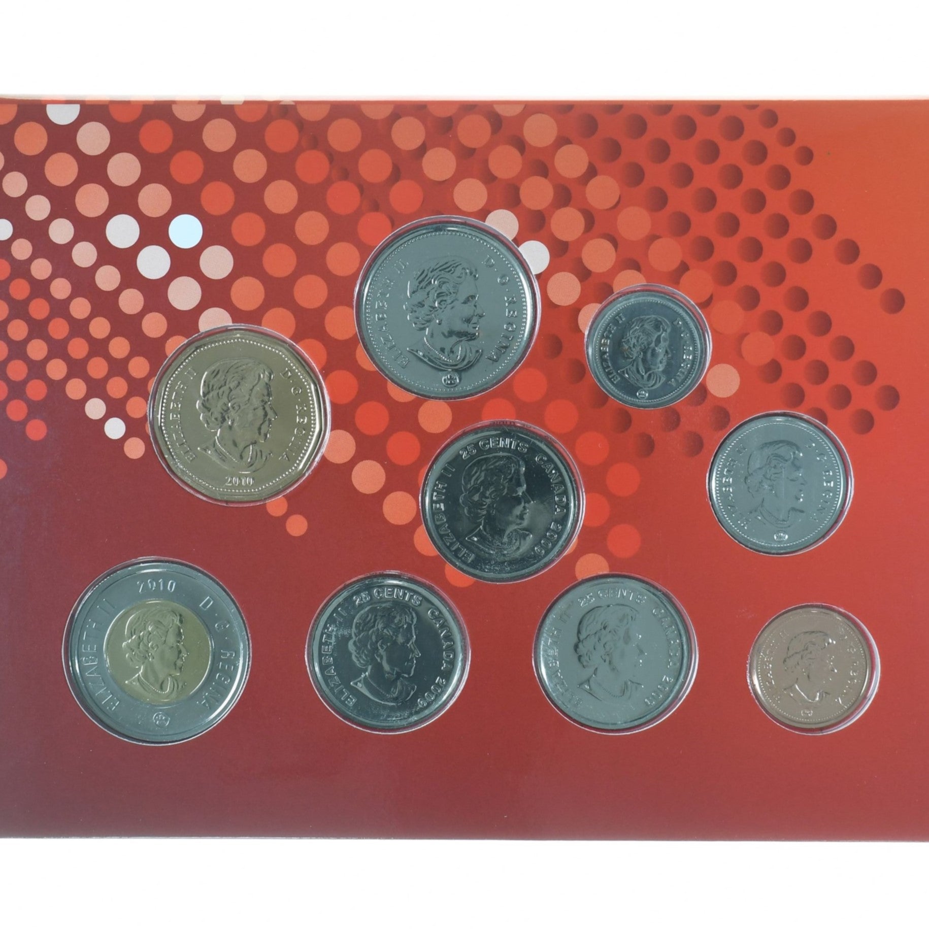 Coin, Canada, Vancouver Olympics, 1 c. to 2$, 2010, Royal Canadian Mint, UNC