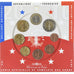 Francja, Coffret 1c. à 2€, 2010, Monnaie de Paris, BU, MS(65-70), ND