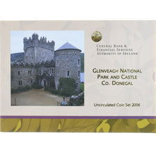 Ireland, Coffret 1c. à 2€, Glenveagh National Park and Castle, 2006, UNC