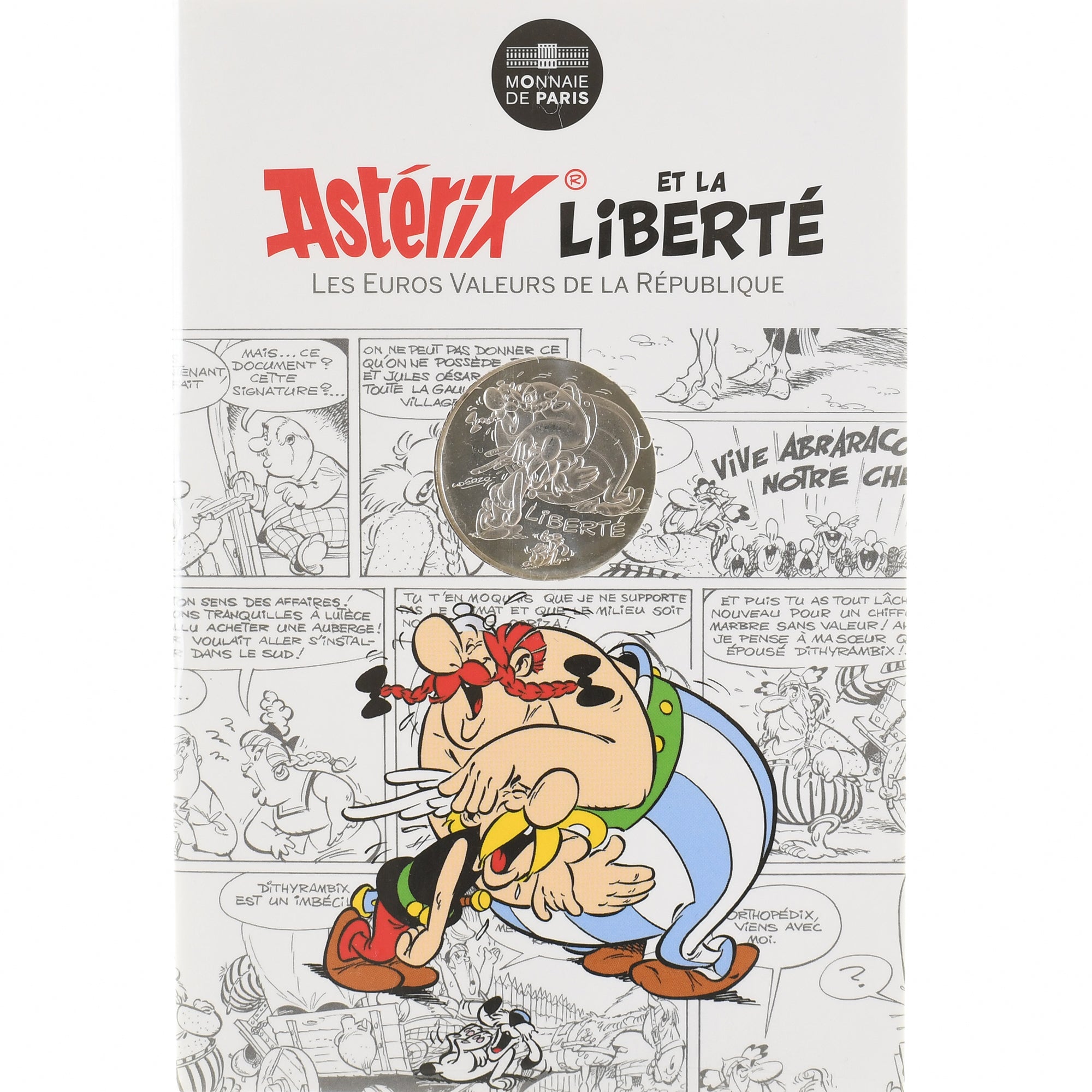 France, 10 Euro, Astérix Liberté (Cadeau de César), 2015, MDP, BU, FDC