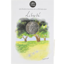 France, 10 Euro, Sempé - Liberté - Été, 2014, Monnaie de Paris, BU, FDC