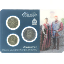 Saint Marin , 10c. + 50c. + 2€, I Balestrieri, 2013, Rome, FDC, FDC