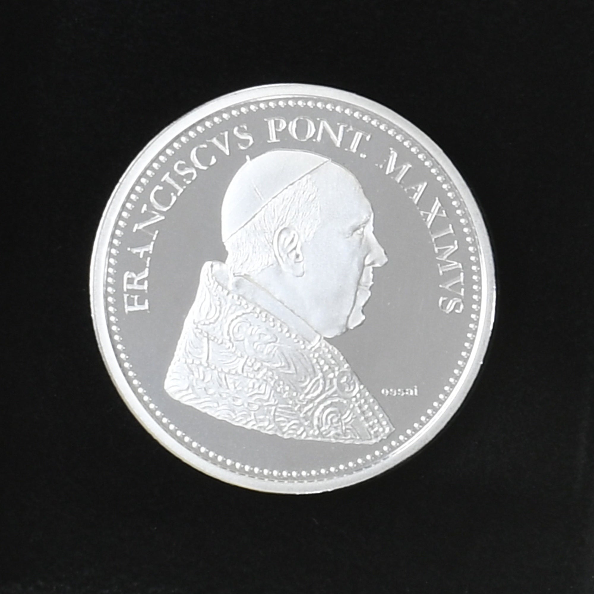 Vatican, Medal, Le Pape François, 2013, BE, MS(65-70), Silver