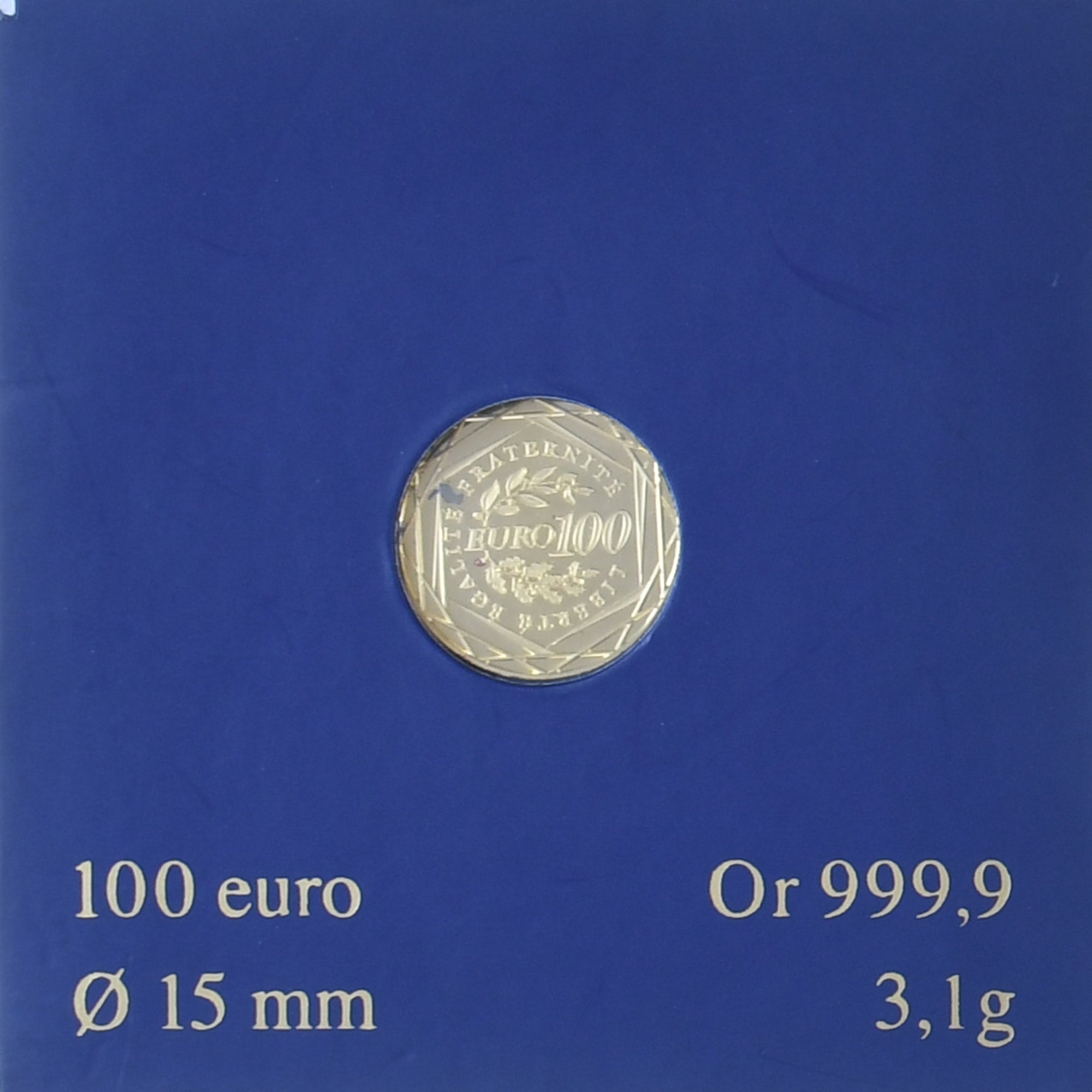 Francia, Semeuse, 100 Euro, 2009, Monnaie de Paris, Proof, FDC, Oro