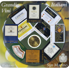San Marino, 50 Euro Cent, 2007, Rome, FDC, Nordic gold