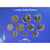 France, Coffret 1 c. à 20 frs., 2000, Monnaie de Paris, BU, MS(65-70)