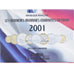 Moneta, Francja, Coffret 1 c. à 20 frs., 2001, Monnaie de Paris, BU, MS(65-70)
