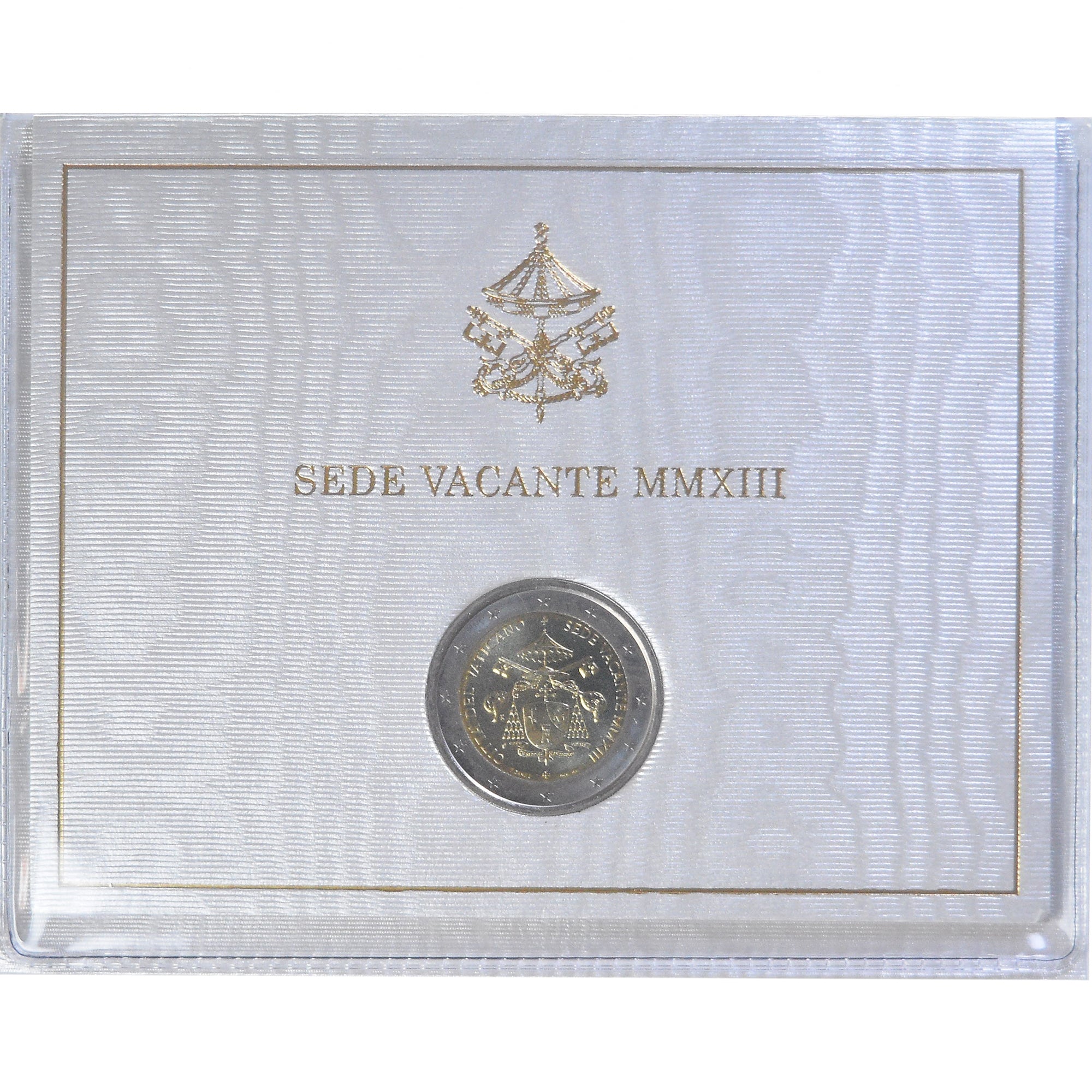 Vatican, Sede Vacante, 2 Euro, 2013, Rome, BU, MS(65-70)