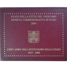Vatican, Jean-Paul II, 2 Euro, 2004, Rome, BU, MS(65-70)