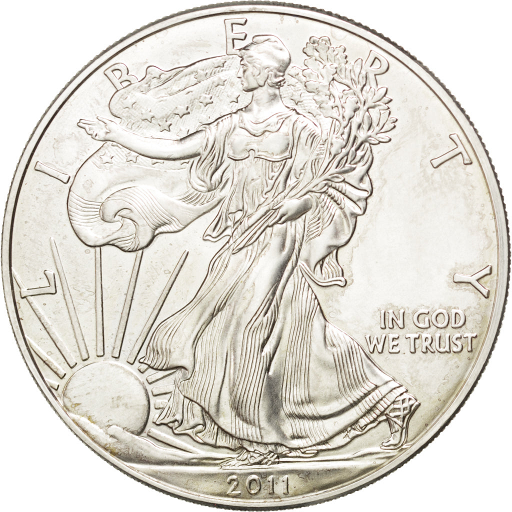 UNITED STATES, Dollar, 2011, U.S. Mint, KM #273, MS(63), Silver, 40.6, 31.28