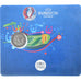 France, 2 Euro, UEFA Euro 2016, 2016, Monnaie de Paris, BU, FDC, Bimétallique