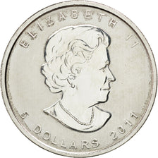 CANADA, 5 Dollars, 2011, Royal Canadian Mint, KM #1052, MS(63), Silver, 38,...