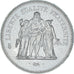 Munten, Frankrijk, Hercule, 50 Francs, 1975, Paris, série FDC, FDC, Zilver