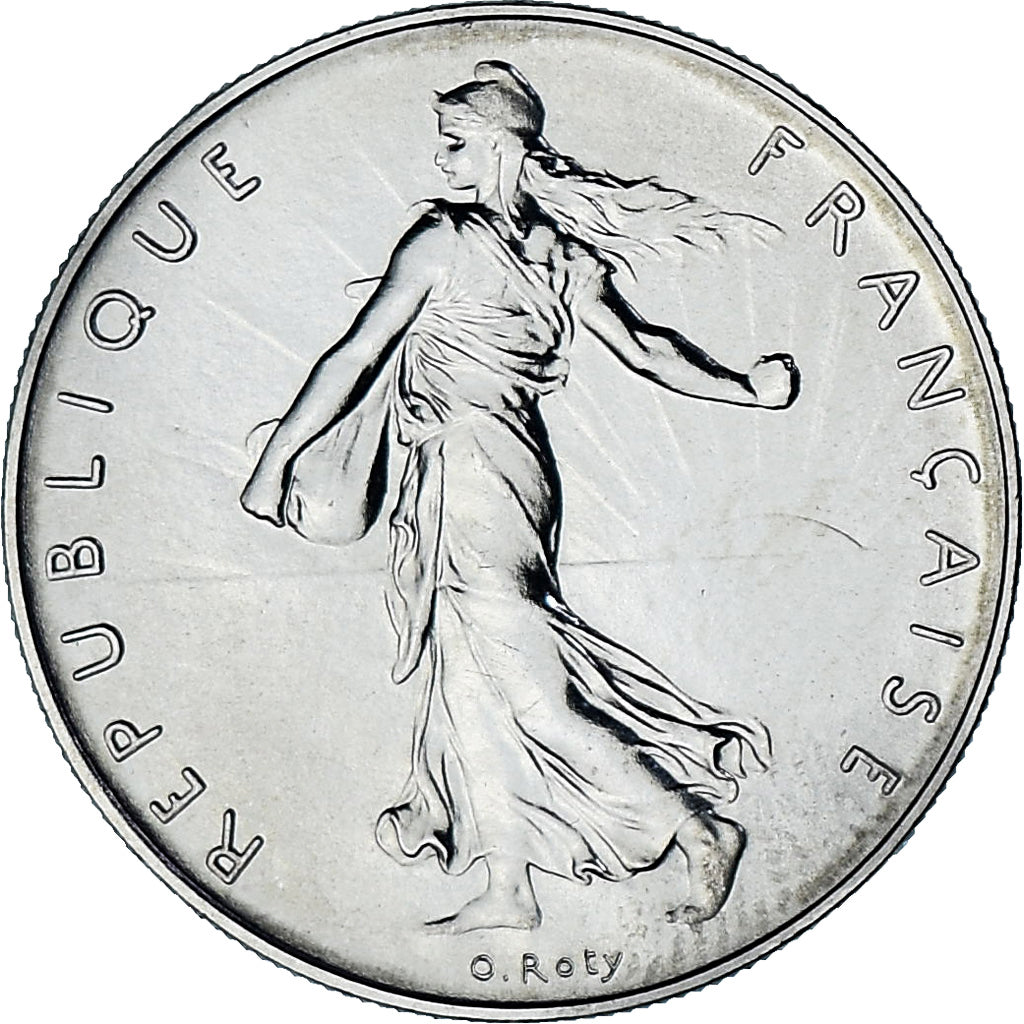 Monnaie, France, Semeuse, Franc, 1974, Paris, série FDC, FDC, Nickel