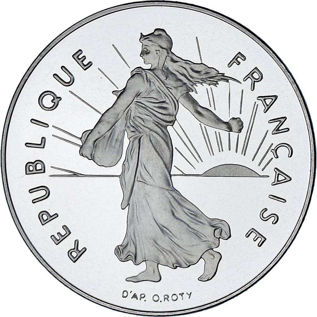 Coin, France, Semeuse, 5 Francs, 2001, Monnaie de Paris, BE, MS(65-70)