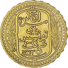 Coin, Tunisia, Ahmad Pasha Bey, 100 Francs, AH 1351/1932, Paris, MS(65-70)