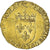 Moneta, Francia, François Ier, Écu d'or au soleil, après 1519, Bayonne, BB