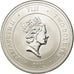 Monnaie, Fiji, Elizabeth II, 2 Dollars, 2012, FDC, Argent, KM:151