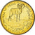 Chipre, 20 cents pattern, 2003, ENSAIO, MS(65-70), Latão
