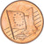 Cyprus, 1 cent pattern, 2003, ESSAI, FDC, Koper