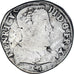 Moneta, Francja, Henri II, Teston à la tête nue, 1559, La Rochelle, VF(20-25)