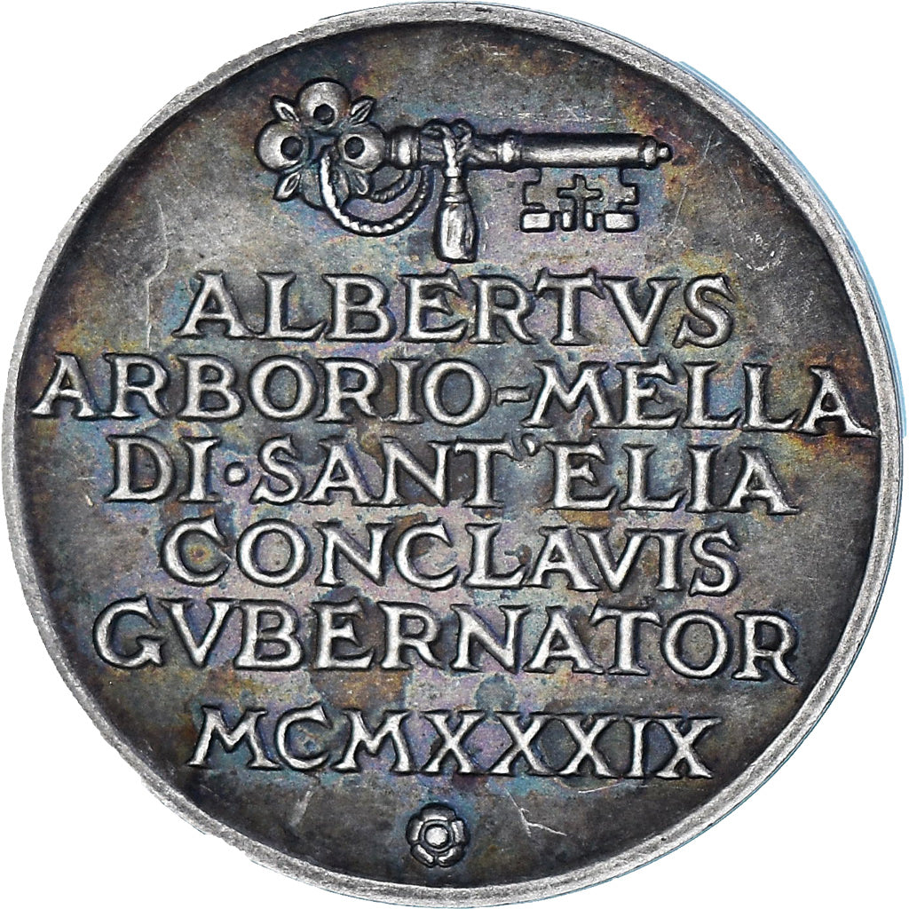 Vatican, Médaille, Sede Vacante, 1939, SUP, Argent