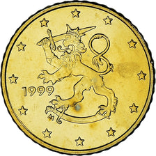 Finlandia, 50 Euro Cent, 1999, Mint of Finland, SPL, Nordic gold, KM:103