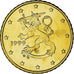 Finlandia, 50 Euro Cent, 1999, Mint of Finland, SPL, Nordic gold, KM:103