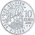 Belgique, Albert II, 10 Euro, L'Oiseau bleu, 2008, Bruxelles, BE, colorisée